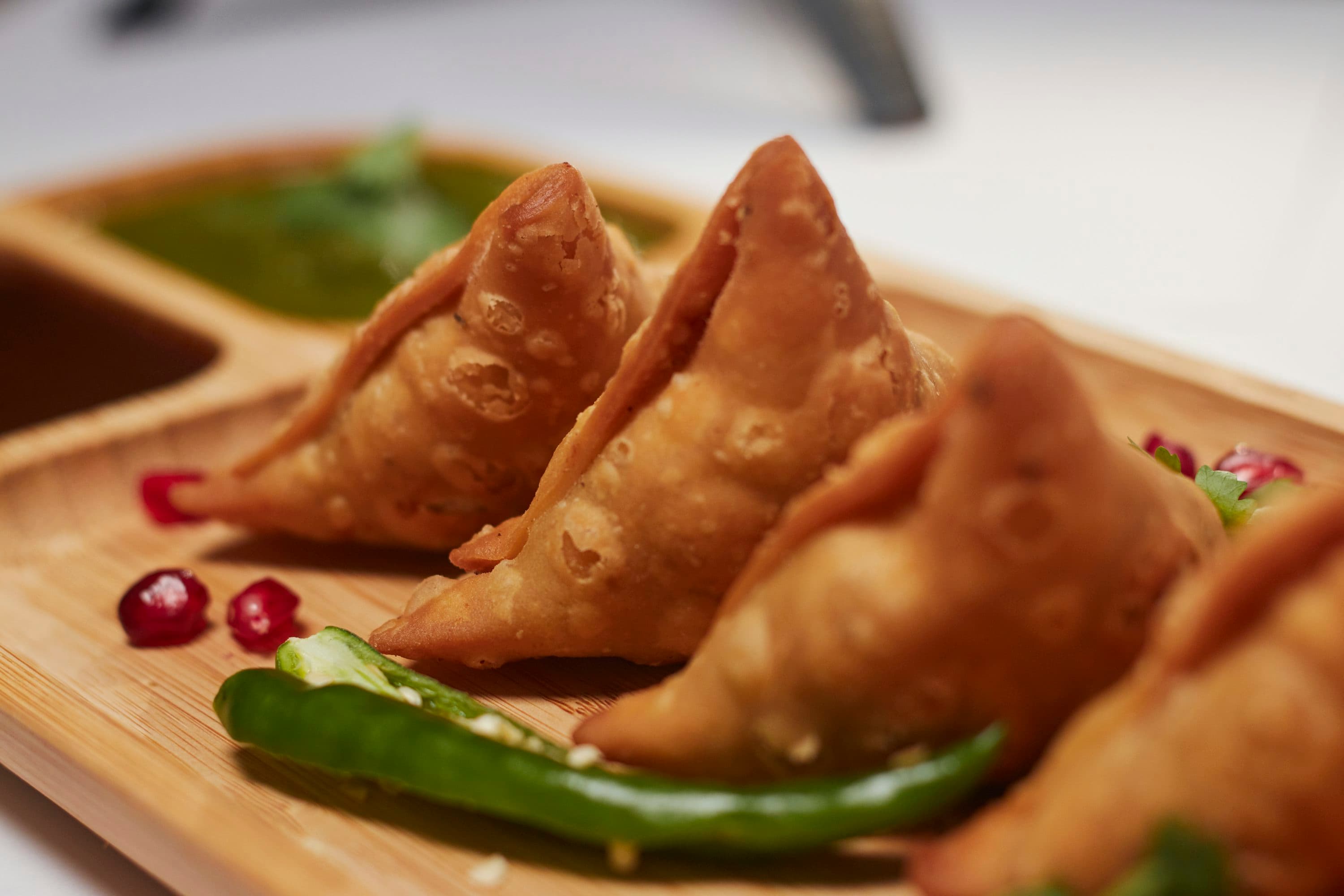 Spring Rolls & Samosas